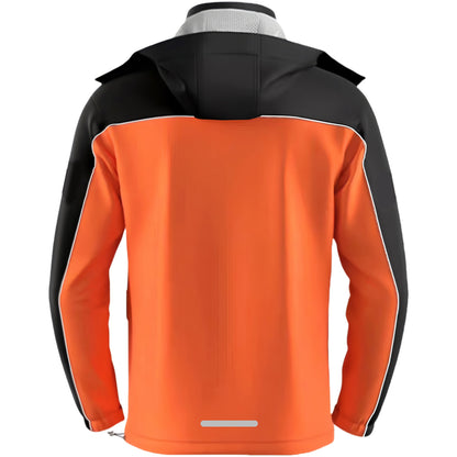 Outdoor Regenjacke Wasserdicht Winddicht mit Kapuze