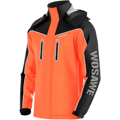 Outdoor Regenjacke Wasserdicht Winddicht mit Kapuze
