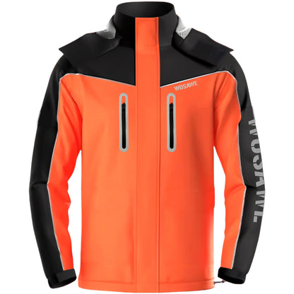 Outdoor Regenjacke Wasserdicht Winddicht mit Kapuze