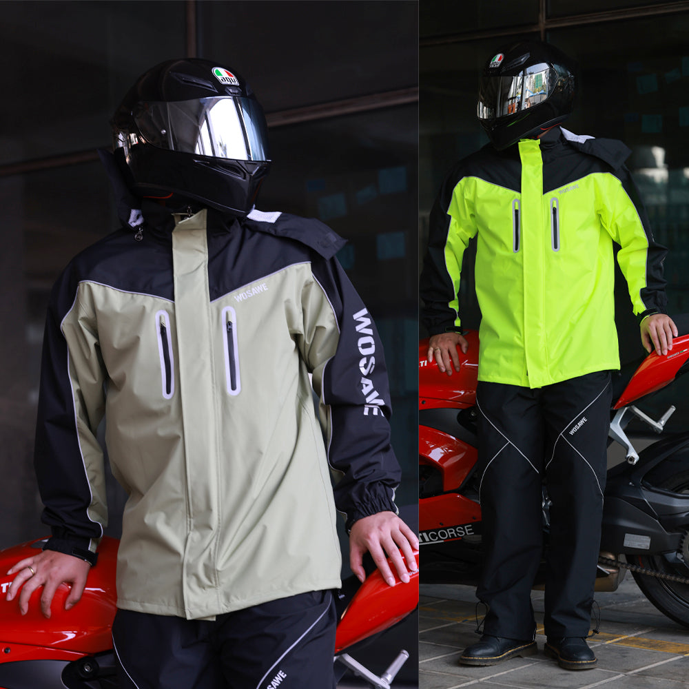 Outdoor Regenjacke Wasserdicht Winddicht mit Kapuze