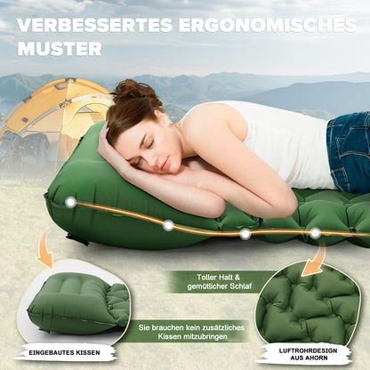 Outdoor Ultraleicht Isomatte Selbstaufblasende Luftmatratze