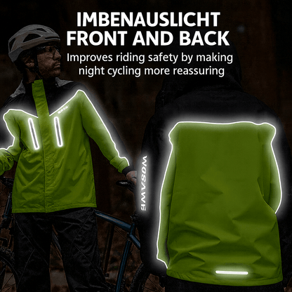 Outdoor Regenjacke Wasserdicht Winddicht mit Kapuze