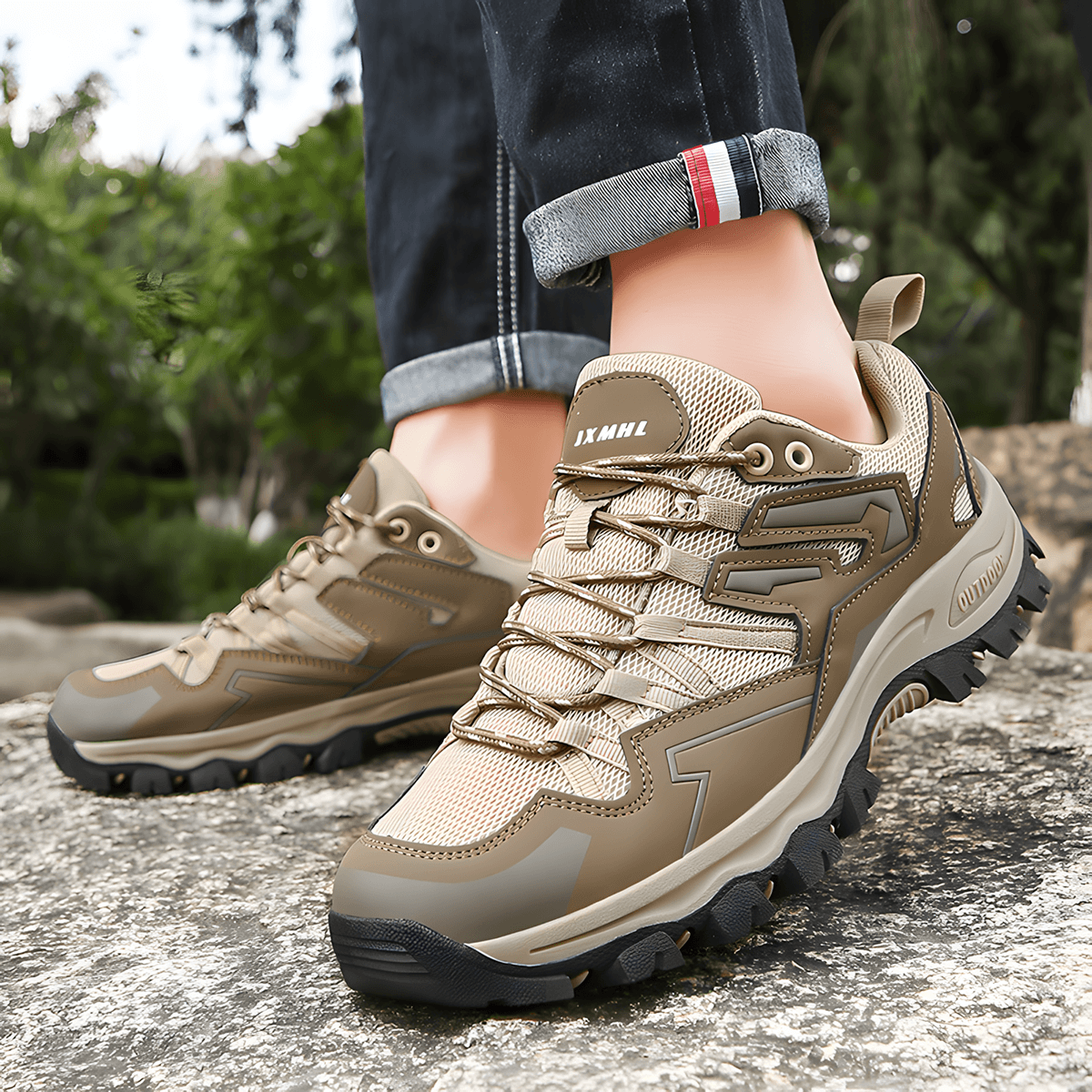 Outdoor Robuste Wanderschuhe Low Tops für Unisex