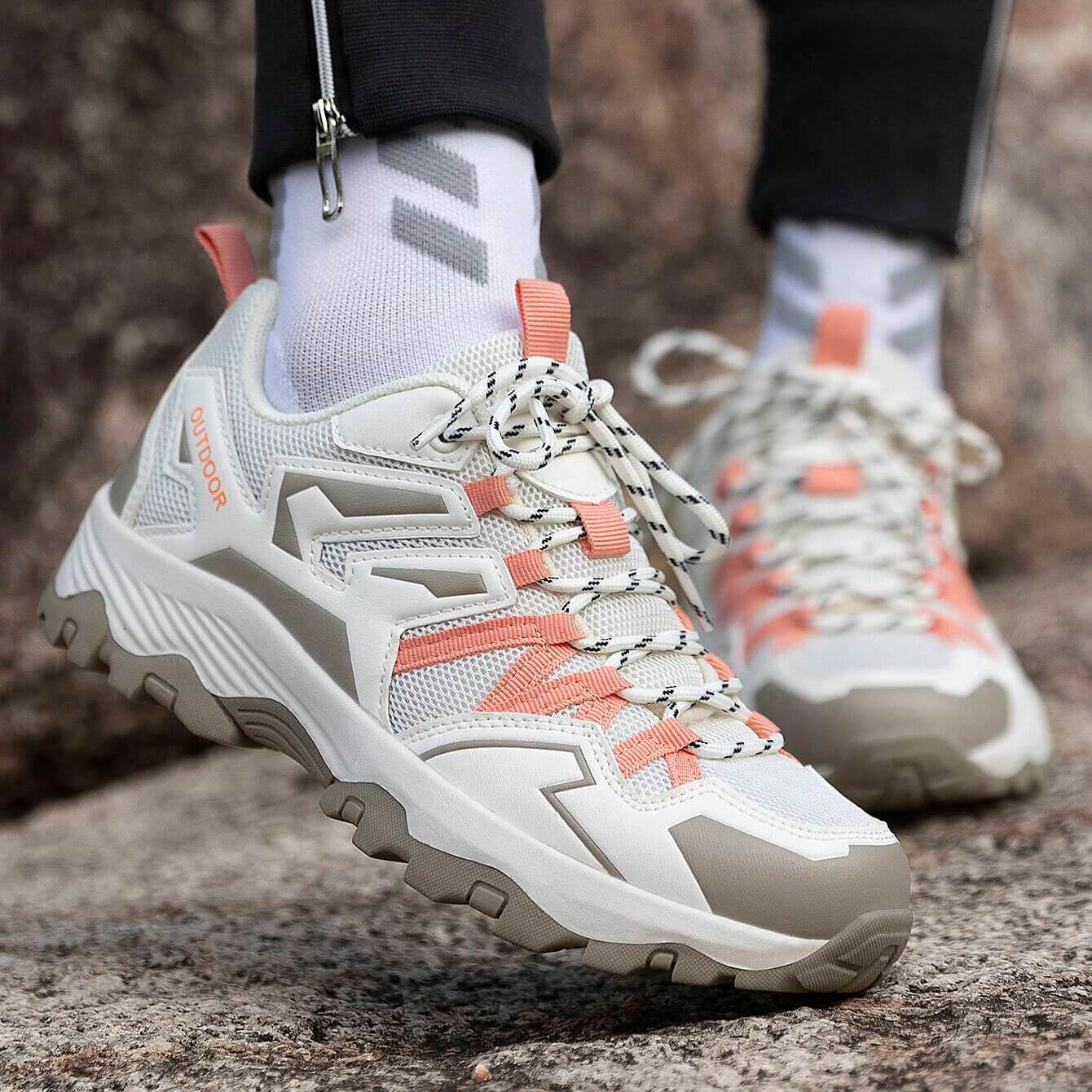 Outdoor Robuste Wanderschuhe Low Tops für Unisex