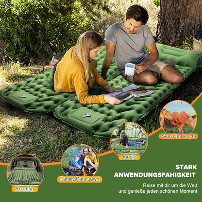 Outdoor Ultraleichte Isomatte Selbstaufblasbar für Camping und Reisen