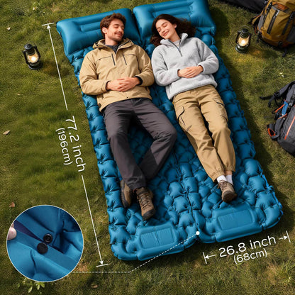 Selbstaufblasende Camping Isomatte Ultraleicht & Wasserdicht
