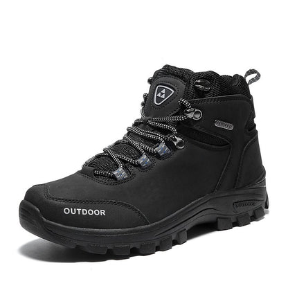 Wanderschuhe Snow aus Samt für Outdoor Wandern