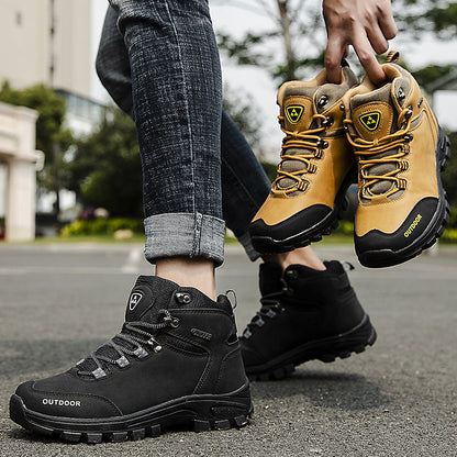 Wanderschuhe Snow aus Samt für Outdoor Wandern