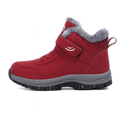 Damen Warme Schneestiefel | Winter-Wandersneaker für Outdoor Abenteuer