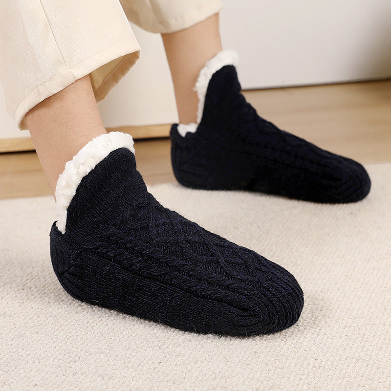 Warme Flauschige Haussocken – Rutschfeste Kuschelsocken für Damen & Herren(1 Paar)