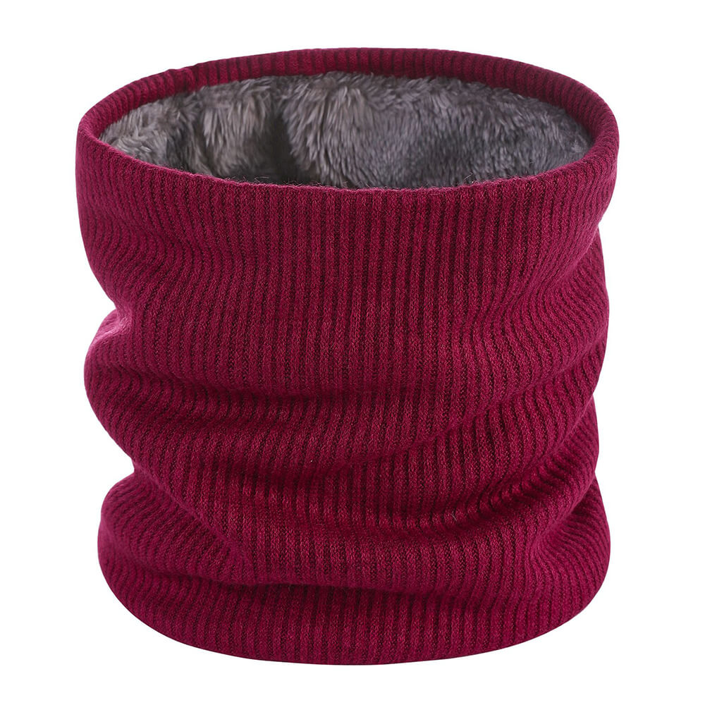 Warmer Strick Schlauchschal Damen & Herren – Weicher Thermo Loop Halswärmer für Winter