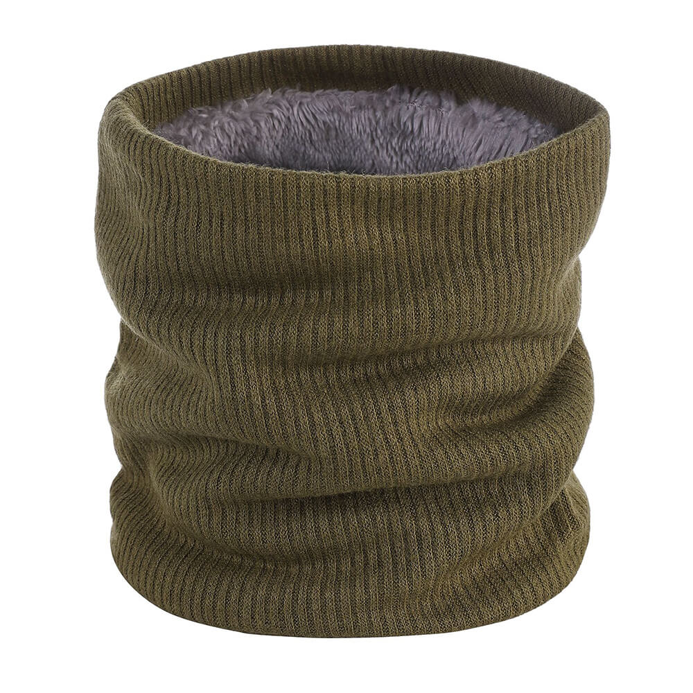 Warmer Strick Schlauchschal Damen & Herren – Weicher Thermo Loop Halswärmer für Winter