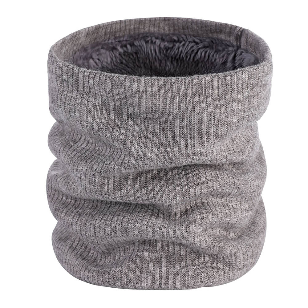 Warmer Strick Schlauchschal Damen & Herren – Weicher Thermo Loop Halswärmer für Winter