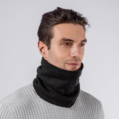 Warmer Strick Schlauchschal Damen & Herren – Weicher Thermo Loop Halswärmer für Winter