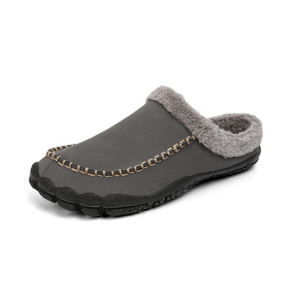 Winter Plüsch Hausschuhe mit rutschfester Sohle – Unisex