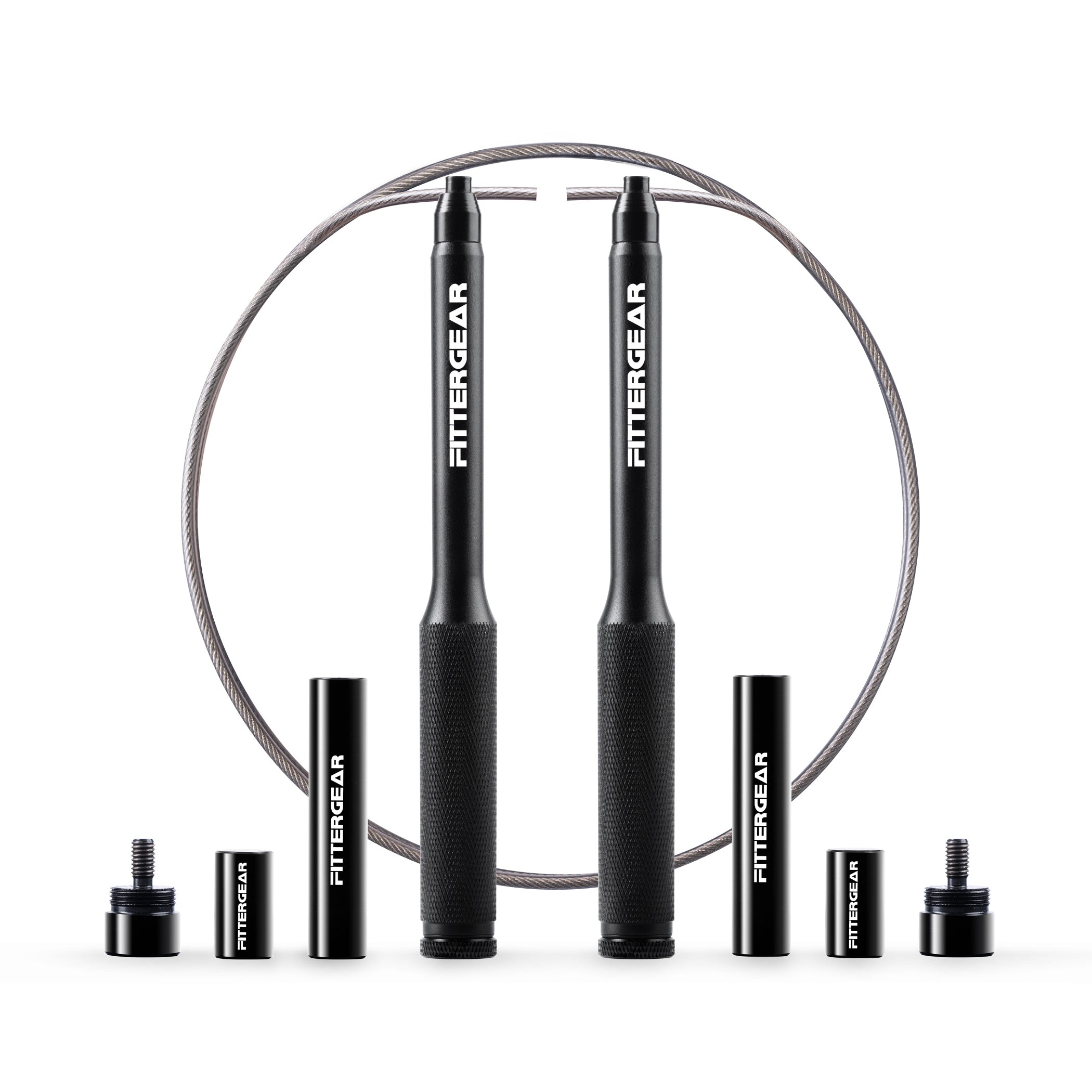 Speed Jump Rope 2.8m Seilspringen Verstellbar Mit Gewichten – Fittergear